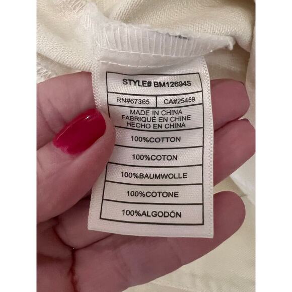 BB Dakota x Steve Madden Oversized Natural Denim Jacket Frayed Collar NWOT - Picture 5 of 7